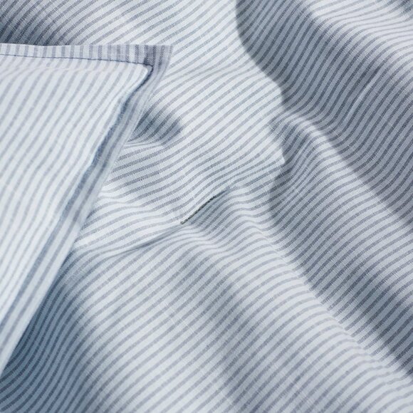 Ikea BERGPALM Comforter Set (blue stripe) King - Picture 2 of 5